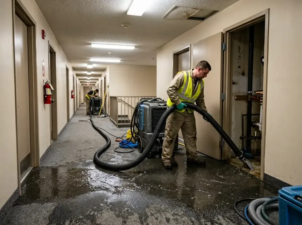 multi-unit-apartment-hallway-f-005 — frequently asked questions, Emergency Burst Pipe Water Extraction & Removal in West Mia…